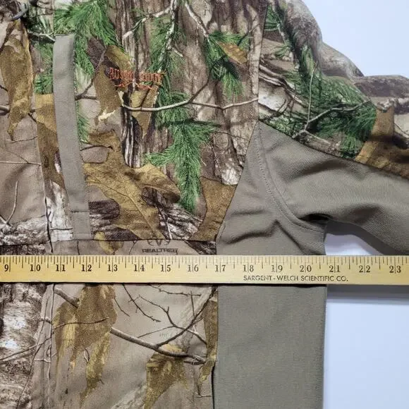 Rustic Ridge Hunting Full Zip Jacket Youth XL Camo Realtree Hooded Outdoors - Picture 15 of 15
